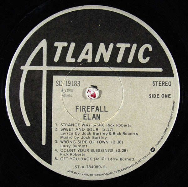 Firefall : Élan (LP, Album, Ric)