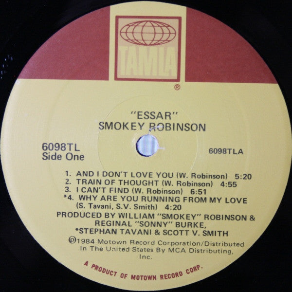 Smokey Robinson : Essar (LP, Album)