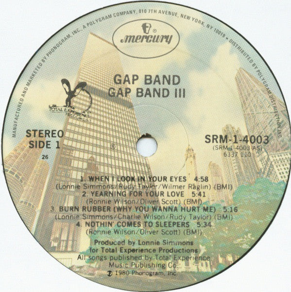 The Gap Band : Gap Band III (LP, Album, 26)