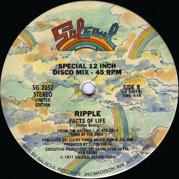 Ripple : The Beat Goes On And On (12", Ltd)