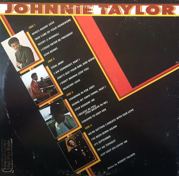 Johnnie Taylor : Chronicle: The Twenty Greatest Hits (2xLP, Comp)