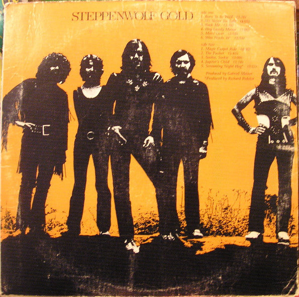 Steppenwolf : Gold (Their Great Hits) (LP, Comp)