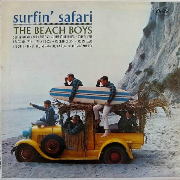 The Beach Boys : Surfin' Safari (LP, Album, RE, Jac)