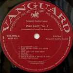 Joan Baez : Joan Baez Vol. 2 (LP, Album, Mono)