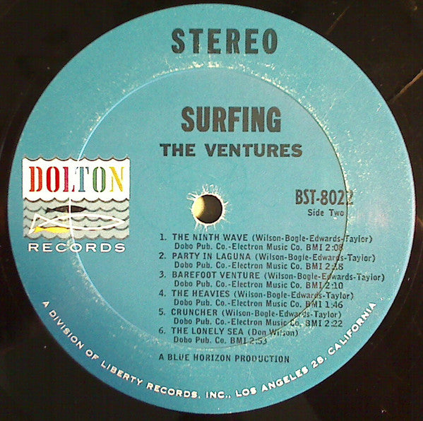 The Ventures : Surfing (LP, Album)