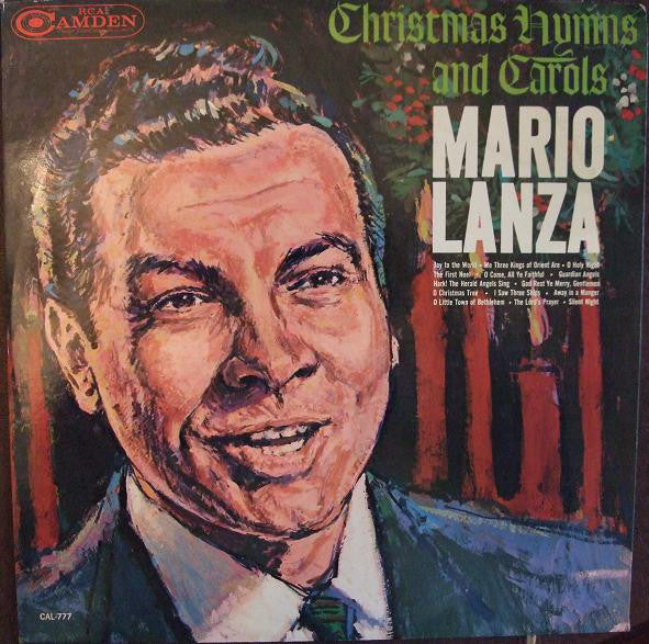 Mario Lanza : Christmas Hymns And Carols (LP, Album, Mono)
