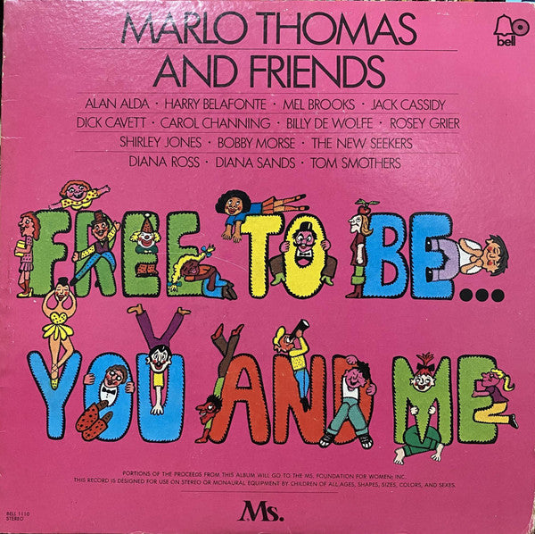Marlo Thomas And Friends : Free To Be... You And Me (LP, Album, BW )