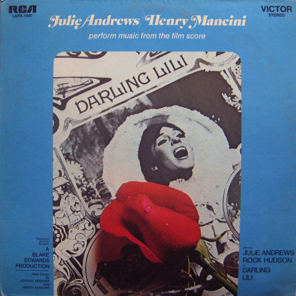 Julie Andrews / Henry Mancini : Perform Music From The Film Score Darling Lili (LP)