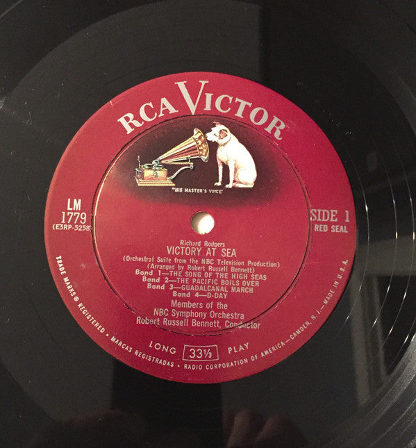 Richard Rodgers / Robert Russell Bennett / NBC Symphony Orchestra : Victory At Sea (LP, Mono)