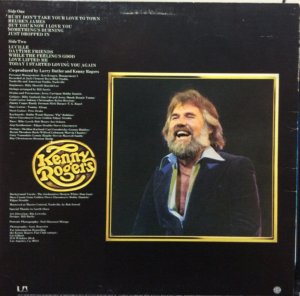 Kenny Rogers : Ten Years Of Gold (LP, Album, Comp, All)