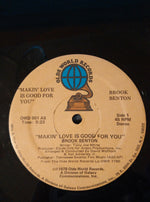 Brook Benton : Makin' Love Is Good For You / Endlessly (12")