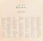 Barbra Streisand : Emotion (LP, Album, Pit)