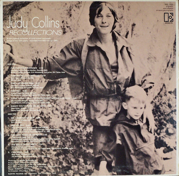 Judy Collins : Recollections (LP, Comp, Pit)