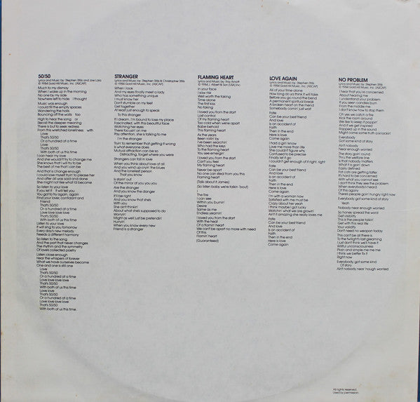 Stephen Stills : Right By You (LP, Album, Spe)