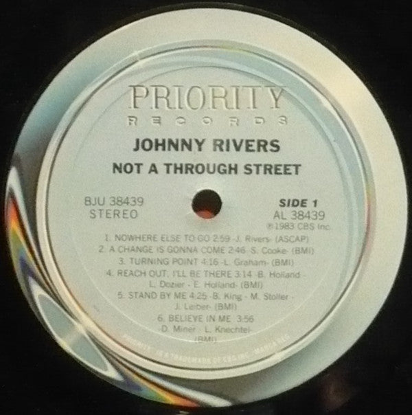 Johnny Rivers : Not A Through Street (LP, Album)