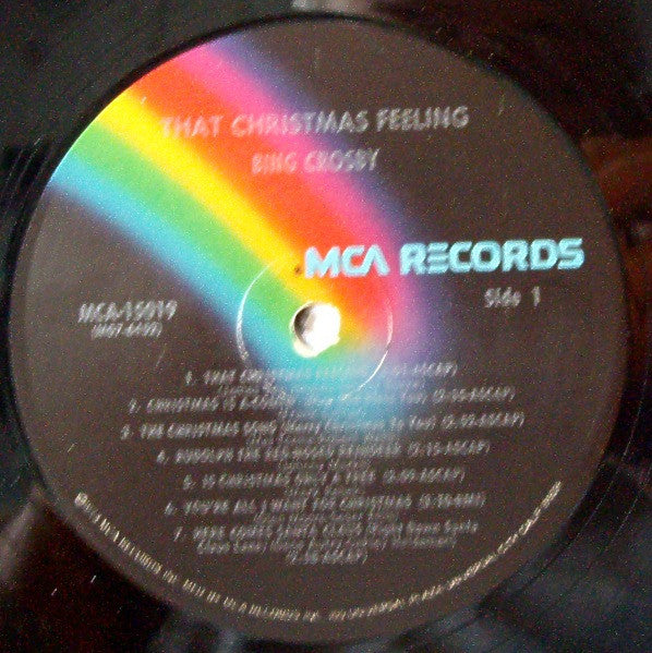 Bing Crosby : That Christmas Feeling (LP, Album, RE, Bla)