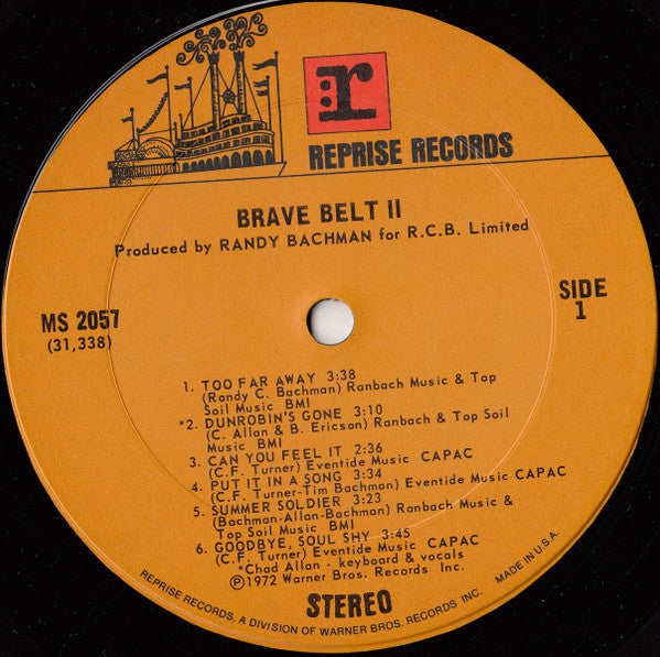 Brave Belt : Brave Belt II (LP, Album, Ter)