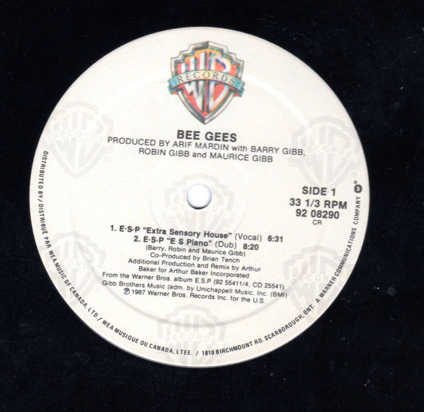 Bee Gees : E.S.P (12", Maxi)