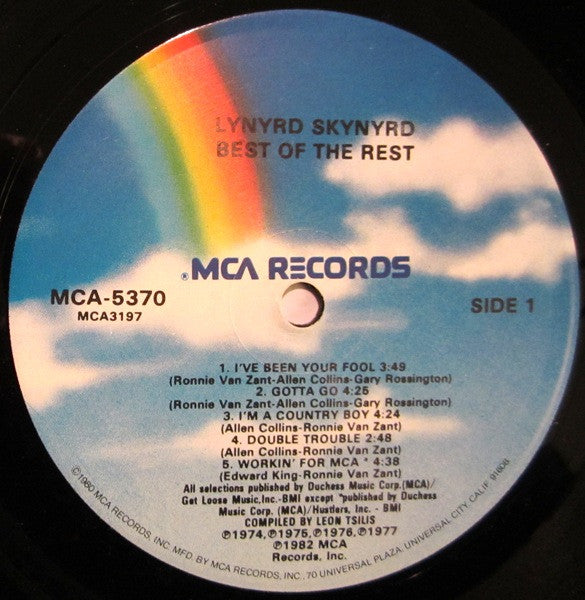 Lynyrd Skynyrd : Best Of The Rest (LP, Comp)