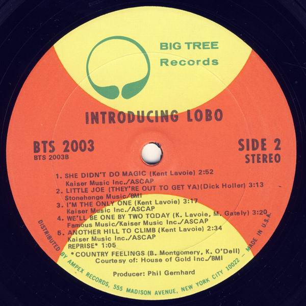 Lobo (3) : Introducing Lobo (LP)