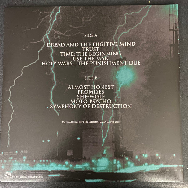 Megadeth : Unplugged In Boston (LP, Album, Ltd, Red)