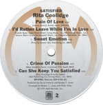 Rita Coolidge : Satisfied (LP, Album, Pit)