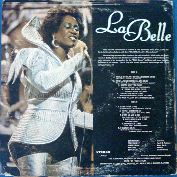 Patti LaBelle And The Bluebells : Early Hits (LP, Comp)