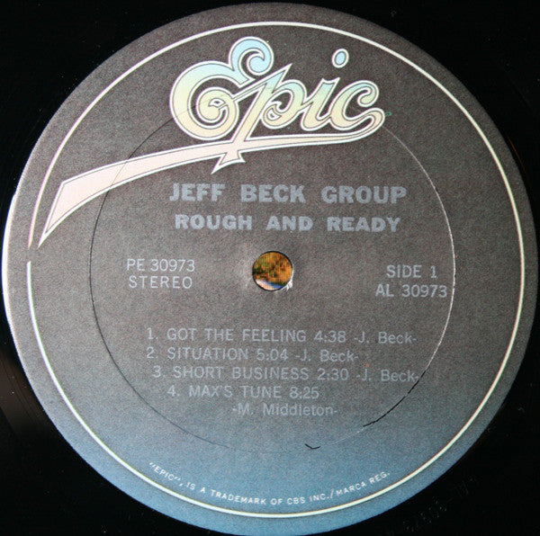 Jeff Beck Group : Rough And Ready (LP, Album, RP, Ter)