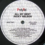 Ricky Nelson (2) : All My Best (LP, Album)