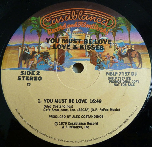 Love & Kisses : You Must Be Love (LP, Album, Promo)