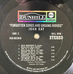 John Kay : Forgotten Songs & Unsung Heroes (LP, Mon)