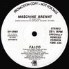 Falco : On The Run (Specially Remixed Version) (12", EP, Promo)