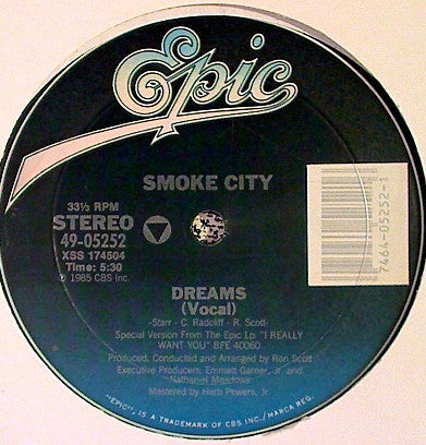 Smoke City (2) : Dreams (12")