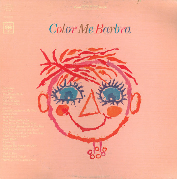 Barbra Streisand : Color Me Barbra (LP, Album)