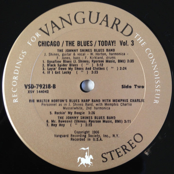 Various : Chicago/The Blues/Today! Vol. 3 (LP, Album)