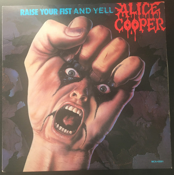 Alice Cooper (2) : Raise Your Fist And Yell (LP, Album)