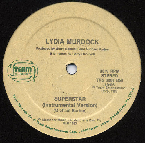 Lydia Murdock : Superstar (12")