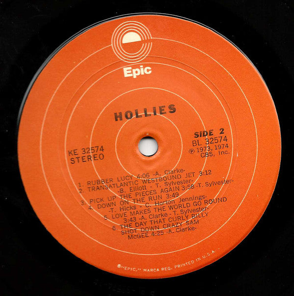 The Hollies : Hollies (LP, Album)