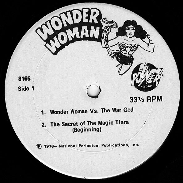 Unknown Artist : Wonder Woman (LP, Mono)