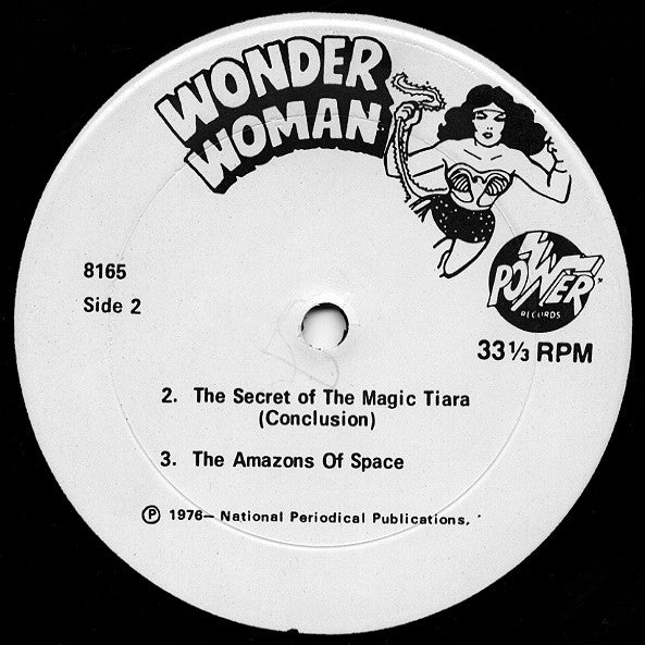 Unknown Artist : Wonder Woman (LP, Mono)
