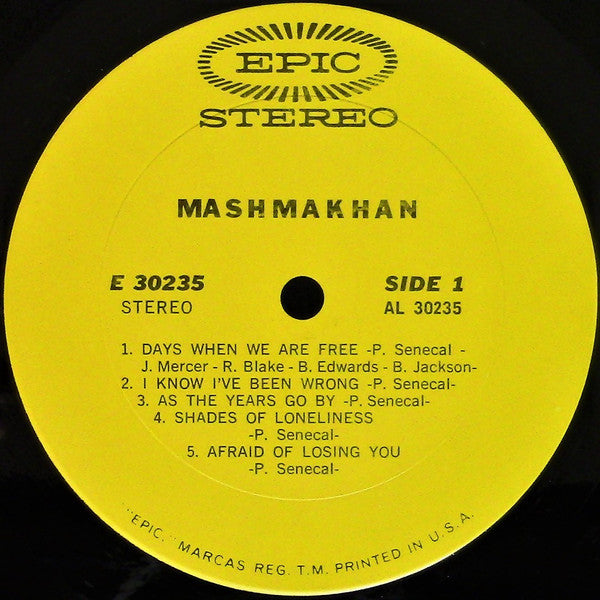 Mashmakhan : Mashmakhan (LP, Album)