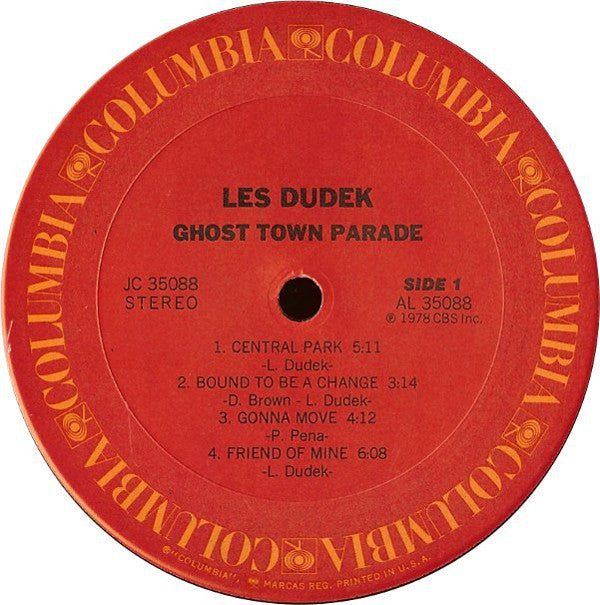 Les Dudek : Ghost Town Parade (LP, Album)