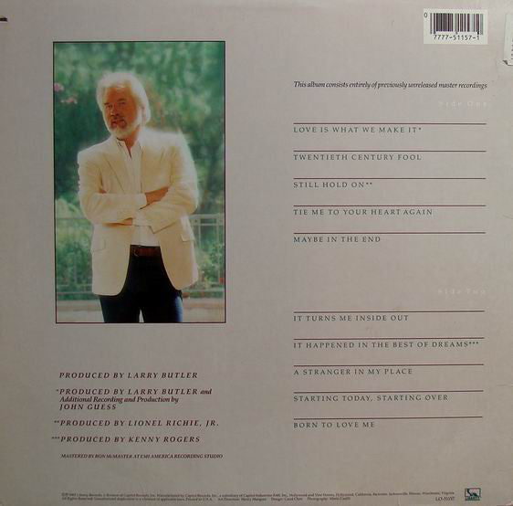 Kenny Rogers : Love Is What We Make It (LP, Album)