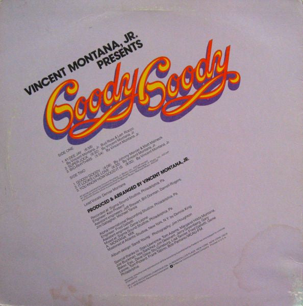 Goody Goody : Goody Goody (LP, Album, PR)