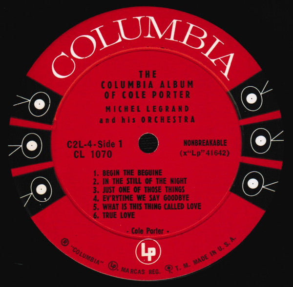 Michel Legrand Et Son Orchestre : The Columbia Album Of Cole Porter (2xLP, Album, Mono, Gat)