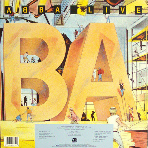 ABBA : Live (LP, Album)