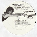 Pat Benatar : Crimes Of Passion (LP, Album, Whi)