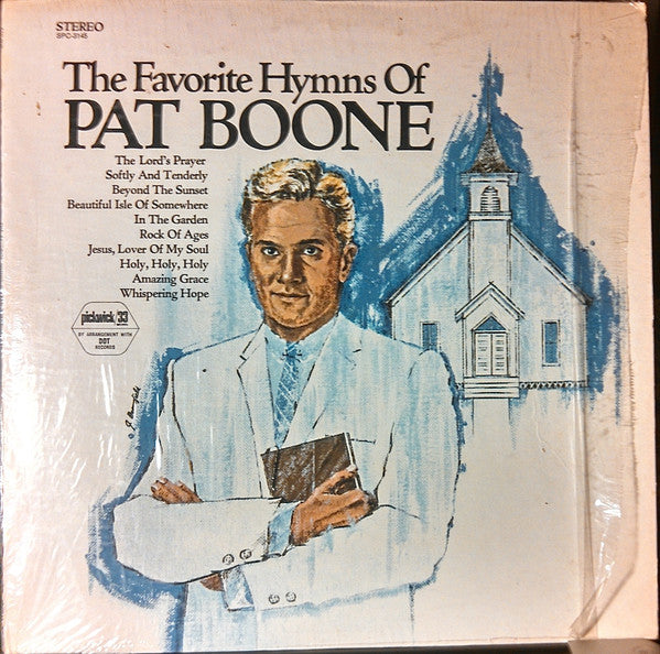 Pat Boone : The Favorite Hymns Of Pat Boone (LP, Comp, RE)