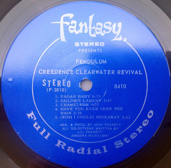 Creedence Clearwater Revival : Pendulum (LP, Album, Roc)