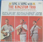 Kingston Trio : Sing A Song With The Kingston Trio (LP, Album, Mono)